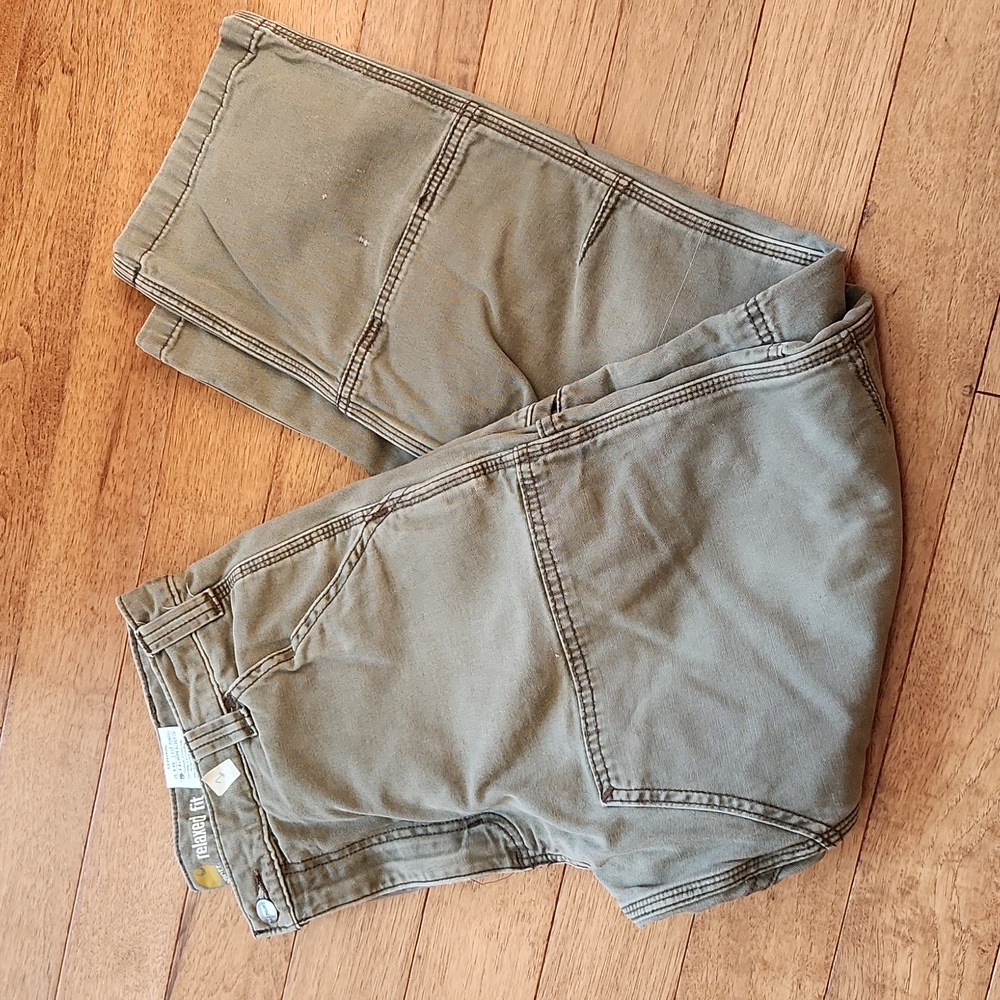 Carhartt RELAXED FIT CANVAS 5-POCKET WORK PANT.